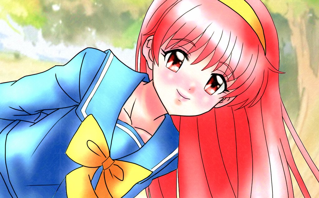 藤崎詩織生誕祭 #ときめきメモリアル #模写イラスト