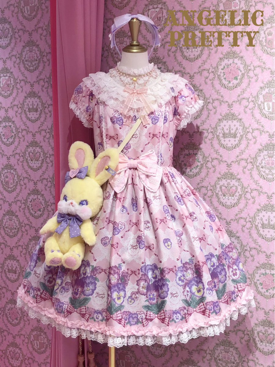 Angelic pretty Lacy Pansyワンピース ラベンダー Gr7earNWMAAqFOw.jpg