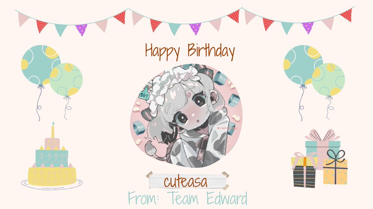 HAPPY BIRTHDAY TO <a href="/ReCuteasa/">cuteasa</a> from Team Edward!!!&lt;3 
We love you
