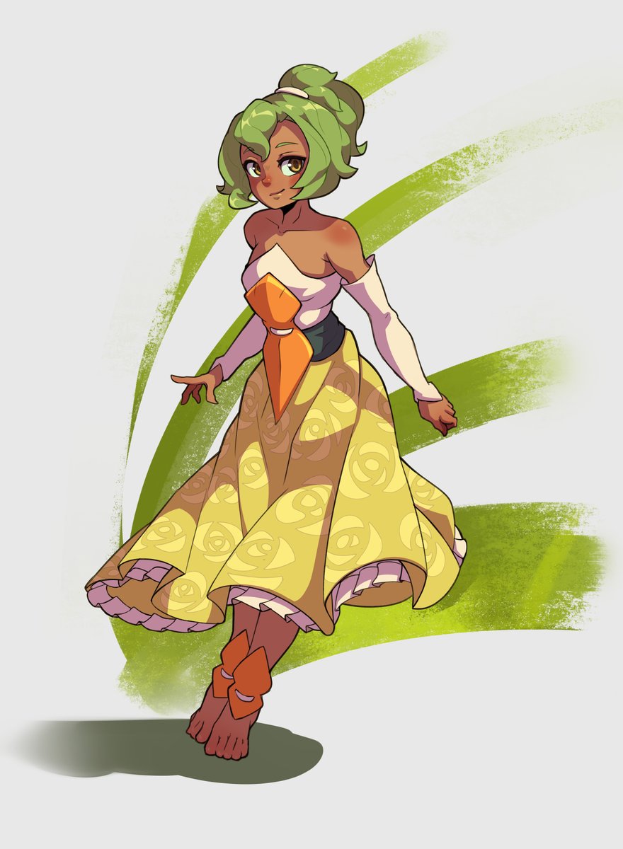 As been a while since I post anything so here a dress for Amalia #wakfu
