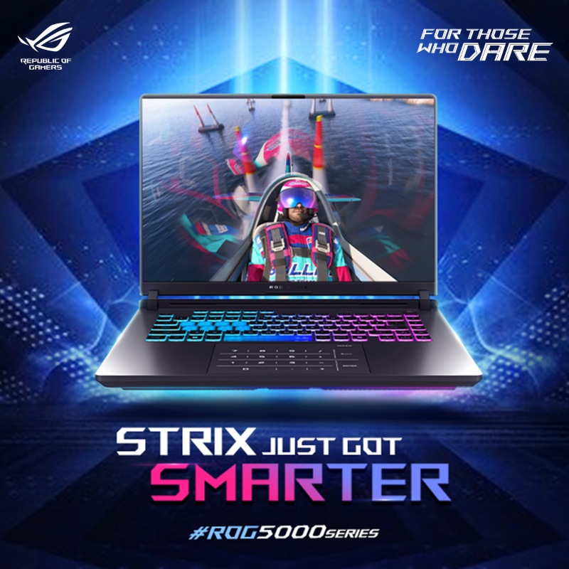 ASUS_ROG_IN's tweet photo. Smarter. Bolder. Built to Upgrade. 🔧💥

The new ROG Strix Series lets you upgrade your SSDs &amp; RAM without voiding your warranty.

Built For Those Who Dare, check in by clicking on the link in the bio!

#ROGIndia #GamingLaptop #ROG5000Series #StrixSmarter #GameOnGameOn