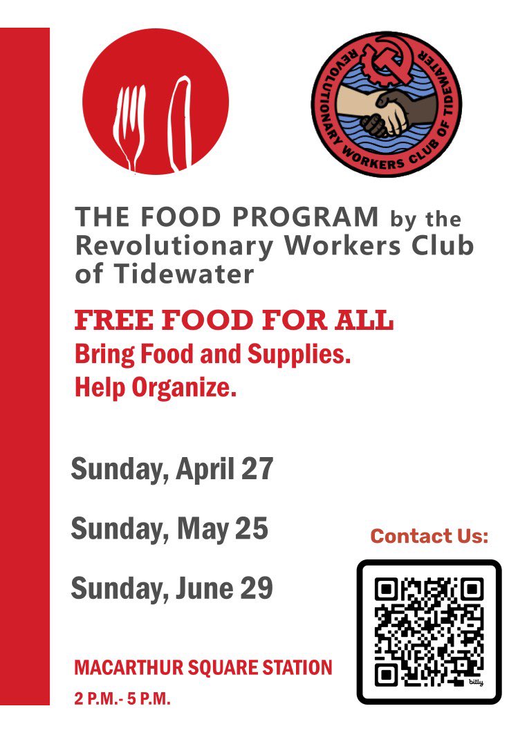 Revolutionary Workers Club of Tidewater tweet media