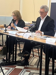 Arcom_Marseille's tweet photo. Education aux médias, à l'information et à la citoyenneté numérique, des échanges fructueux entre @arcommarseille, @arcom, le rectorat de Nice @NatachaChicot, le @clemi, @EricBeguin au sein de @Inspenice. https://t.co/70ae917ywT