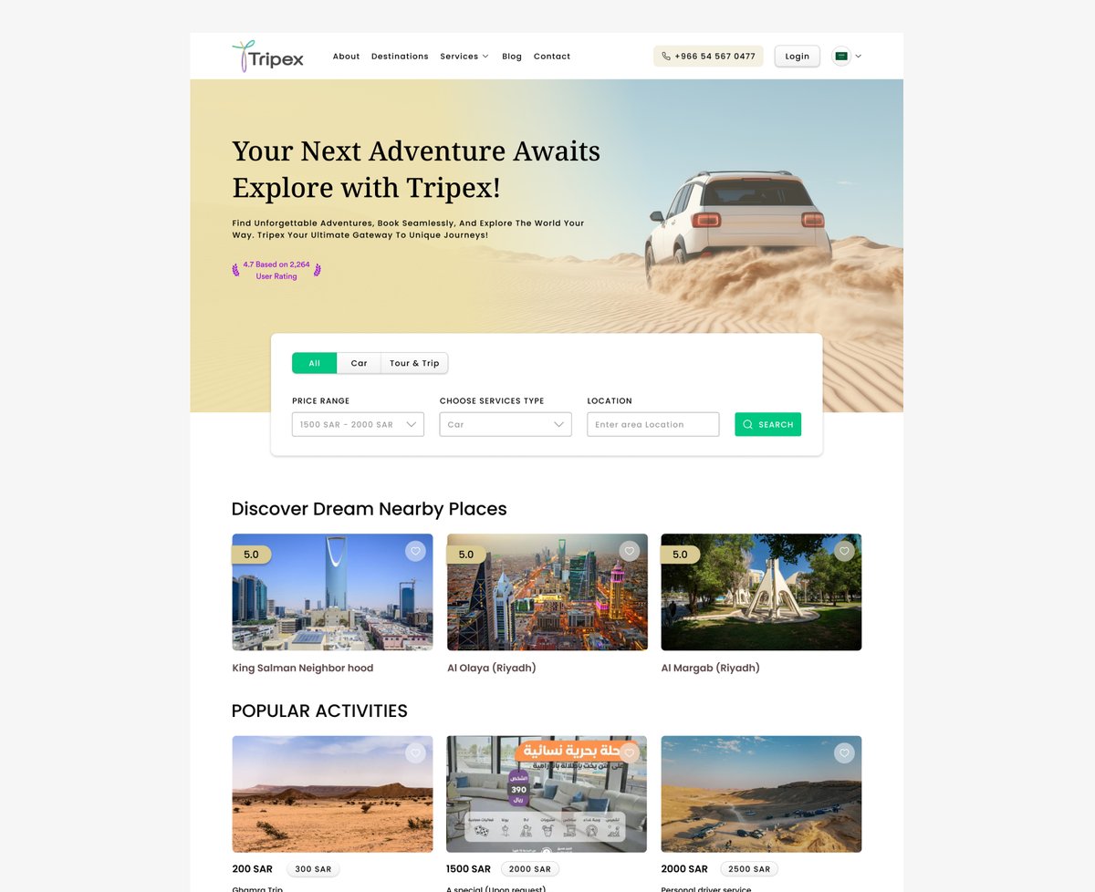 Firojsaifi7451's tweet photo. Design Exploration: Tripex Hero Section
#uiuxdesign #Travel #Tripex #UIUX #design #productdesign https://t.co/XCililWsBN