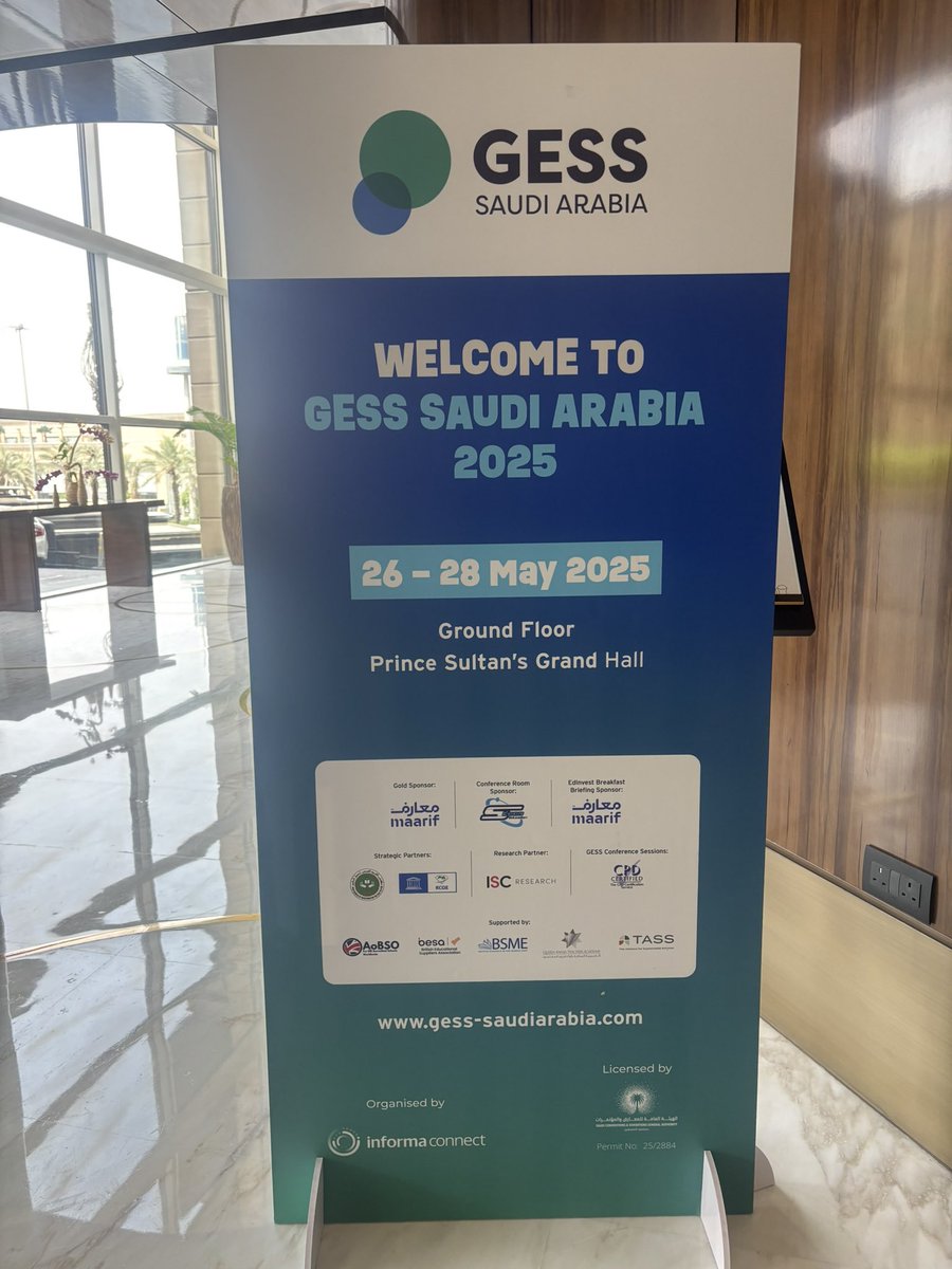 Day Two at #GESSSaudi and the momentum is building.

If you’re passionate about inclusion, Vision 2030, and sustainable school improvement, come find us. Let’s talk strategy, culture, and belonging.

The future of education in Saudi Arabia is being shaped right here.

#iqmfamily