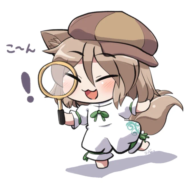 おきつね探偵つかさちゃん #おは東方 
