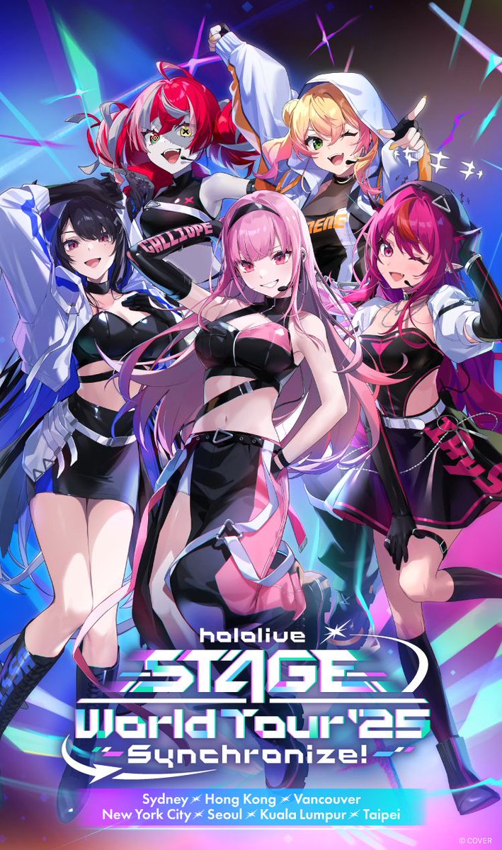 Get your VIP tickets to the hololive STAGE World Tour now and experience the best of the best with your favourite hololive. 👑

⭐ Get your VIP tickets now smash.org.au/holo2025

#hololive #hololiveID #hololiveEN #hololiveSTAGE25