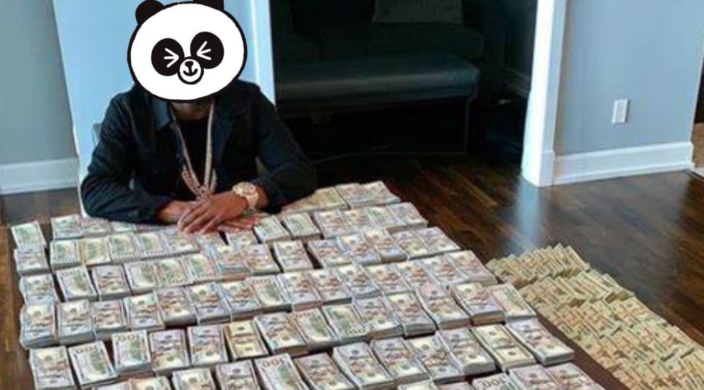 $PANGYO naps, the world hands him success. 💸🐼