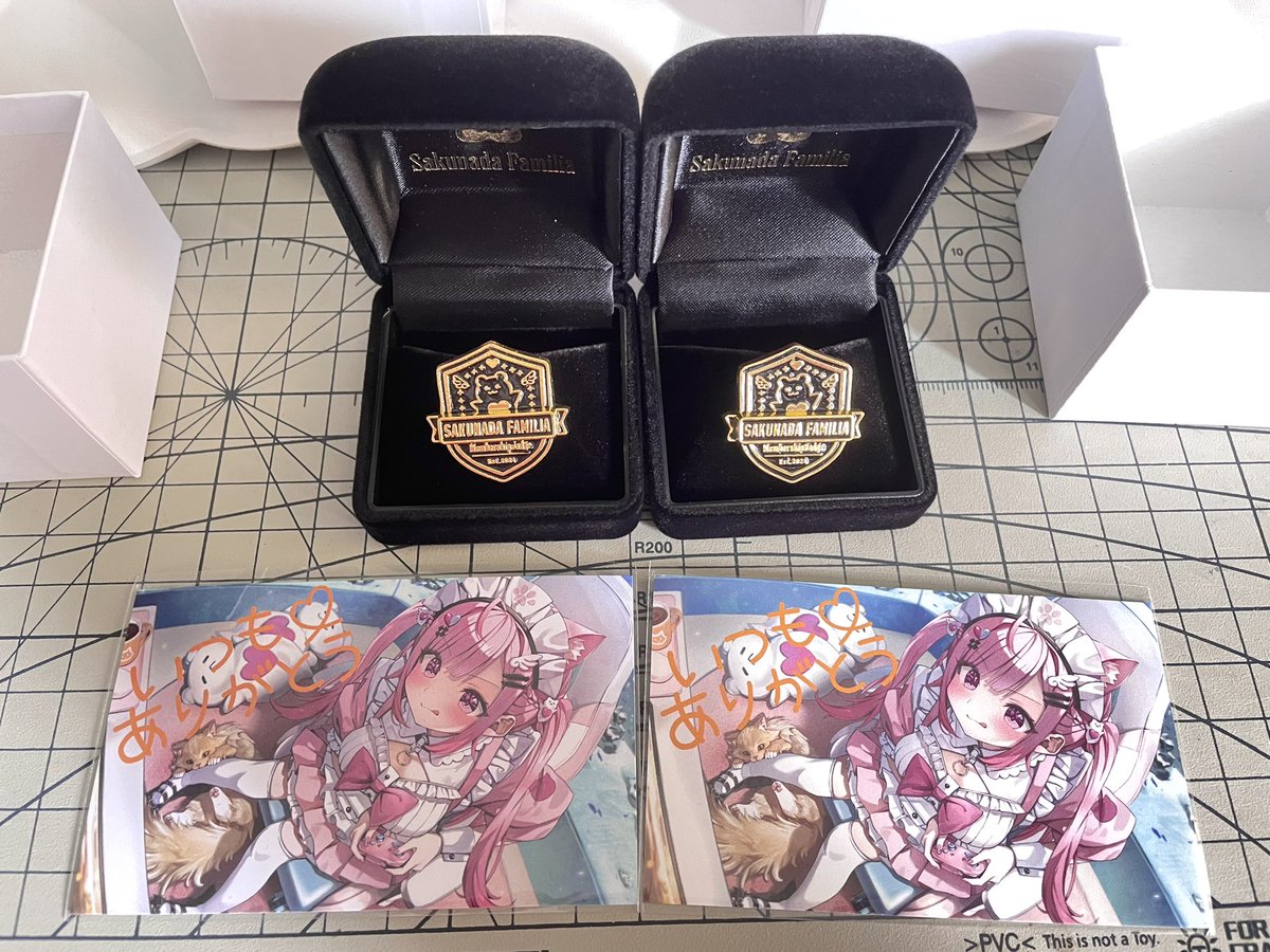 fanboxプレゼント届いた！キラキラ✨✨✨✨✨ #結城さくな