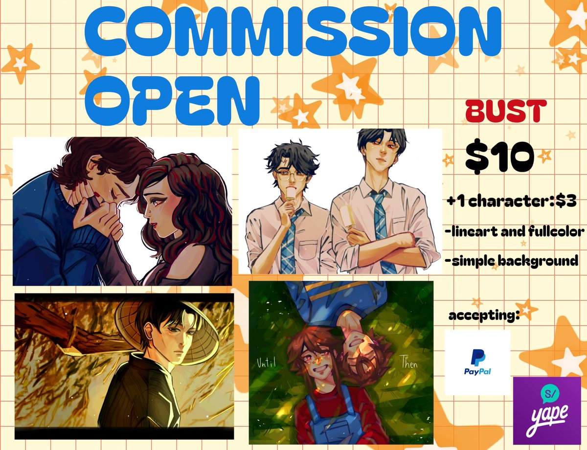 harricite's tweet photo. HELLOooo ✨✨COMMISSIONS OPEN AGAIN!!!✨✨
 - Any questions, please DM!!!.
#Commission #commissionopen
#yumetwt #commsopen #comms #shipart https://t.co/PYXPIPl3CF