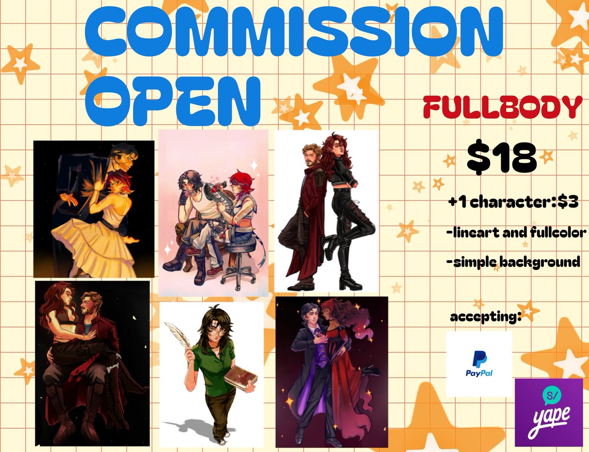 harricite's tweet photo. HELLOooo ✨✨COMMISSIONS OPEN AGAIN!!!✨✨
 - Any questions, please DM!!!.
#Commission #commissionopen
#yumetwt #commsopen #comms #shipart https://t.co/PYXPIPl3CF
