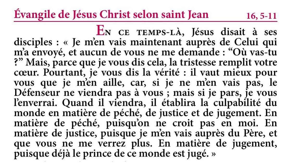 PSEVEZsj's tweet image. &quot;puisque déjà le prince de ce monde est jugé.&quot; Jn 16 ☀️

☀️ #Pâques ☀️ #EvangileduJour ☀️