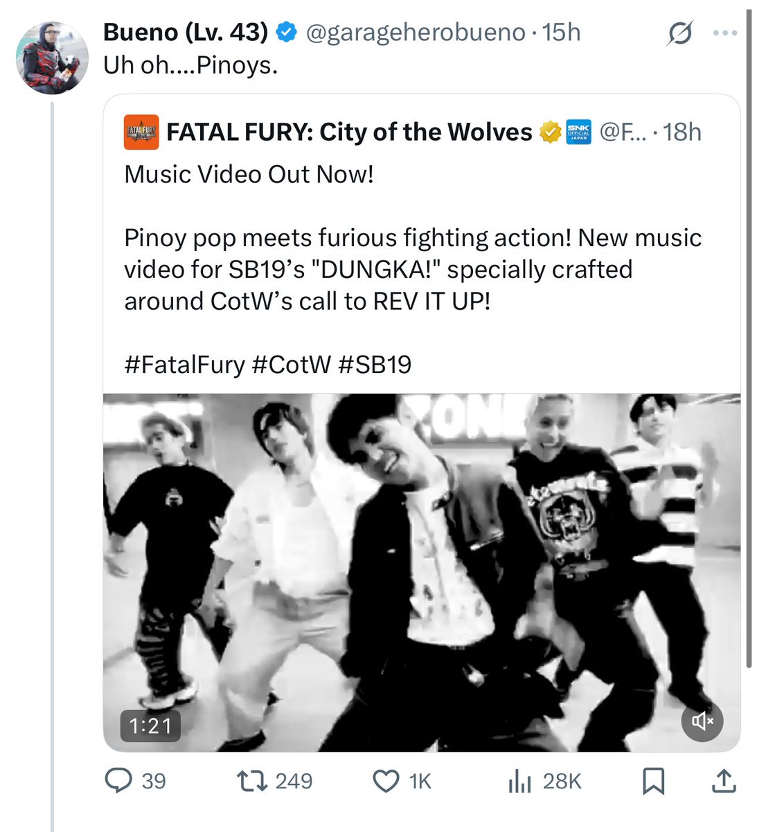 nizzagueco's tweet photo. Guys wag natin awayin agad. Nagsabi siya ng sentimyento niya. He just wants more people to play the game. Makakatulong naman tayo dito instead of building a rift. 

Spread love not hate

@SB19Official 

#dungka #sb19xfatalfury https://t.co/FWTd0KLekX