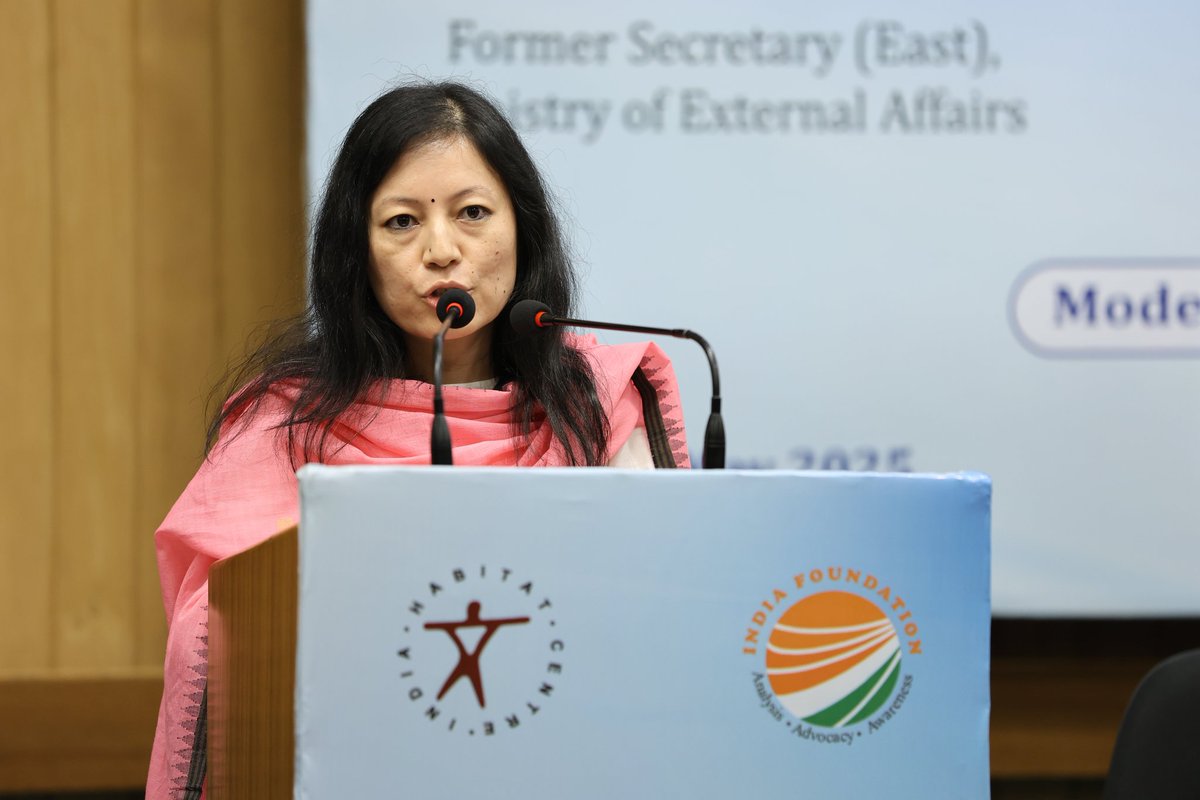 India Foundation, in collaboration with India Habitat Centre, organised a panel discussion on the topic 'From Look East to Act East Policy: What has Changed in Ten Years’ at Gulmohar Hall, India Habitat Centre, on 26 May 2025.

The panelists for the discussion were Amb Preeti