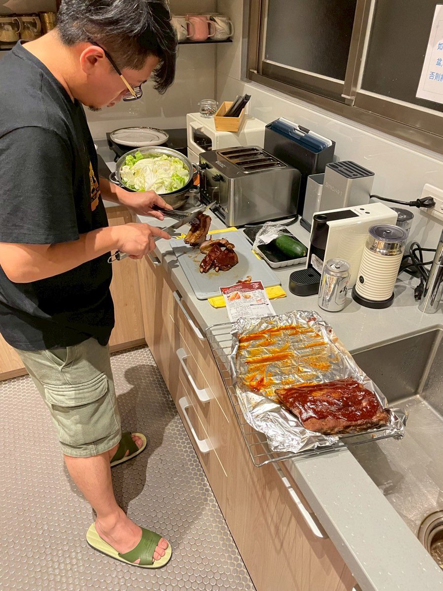 國中同學宜蘭遊～
肋排大受好評❤️