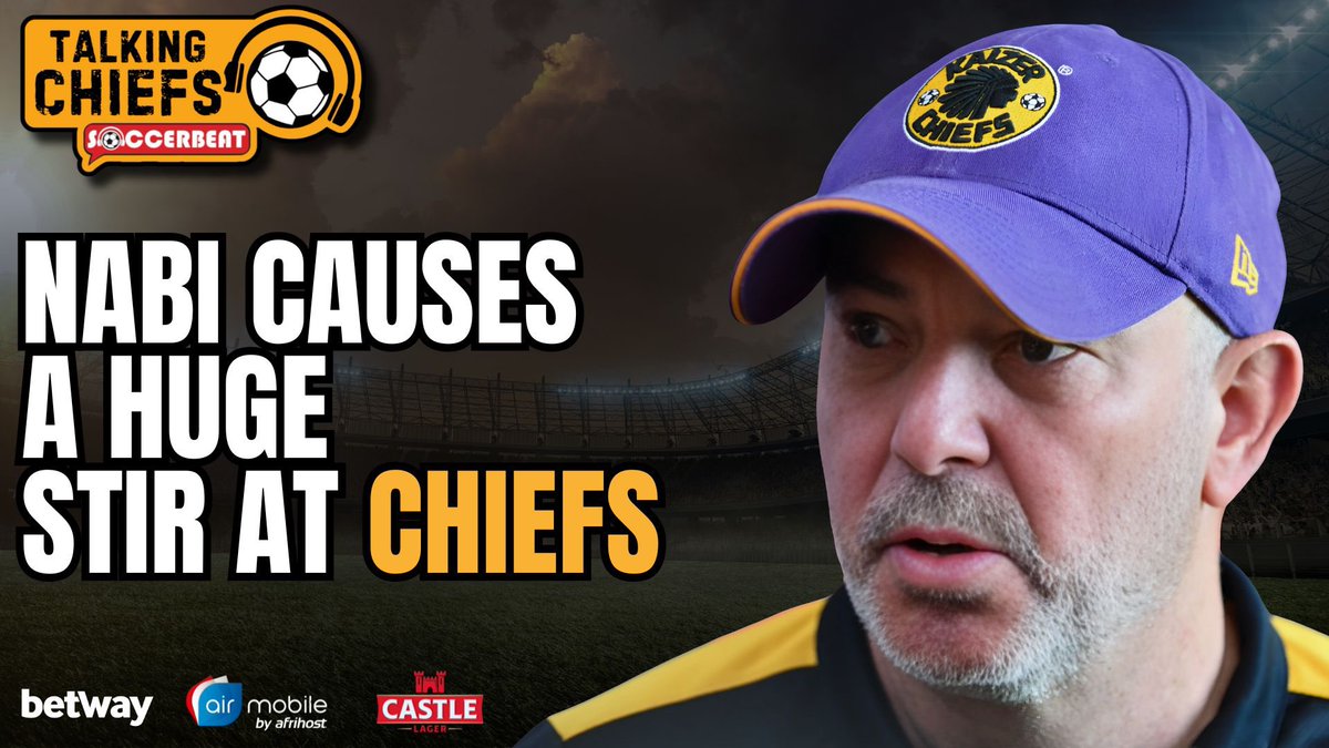 🚨 NEW SOCCERBEAT 🚨
 
- Nabi's Kaizer Chiefs press conference causes a stir! 😳
- How will Motaung family respond? 👀
- "Those teams don't have better squads than Chiefs! 🤔
 
Full episode: youtu.be/HjXtfzw8PHo
 
#AirMobile #BetwayPrem #CastleLager