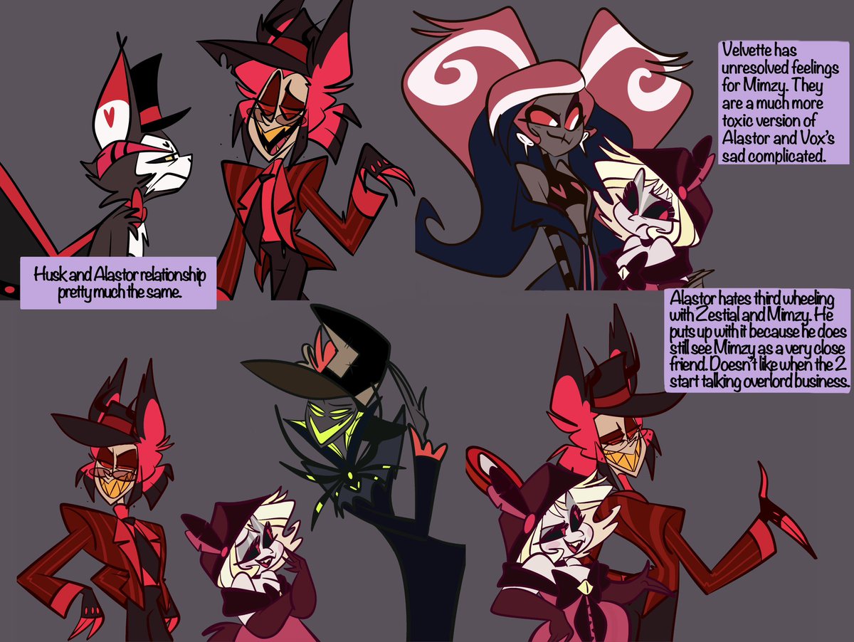 crackerzaf's tweet image. Overlord Mimzy swap au 

Mimzy is an overlord 
Alastor just a regular sinner it’s that simple

#HazbinHotel #HazbinHotelFanart #HazbinHotelAlastor #HazbinHotelMimzy