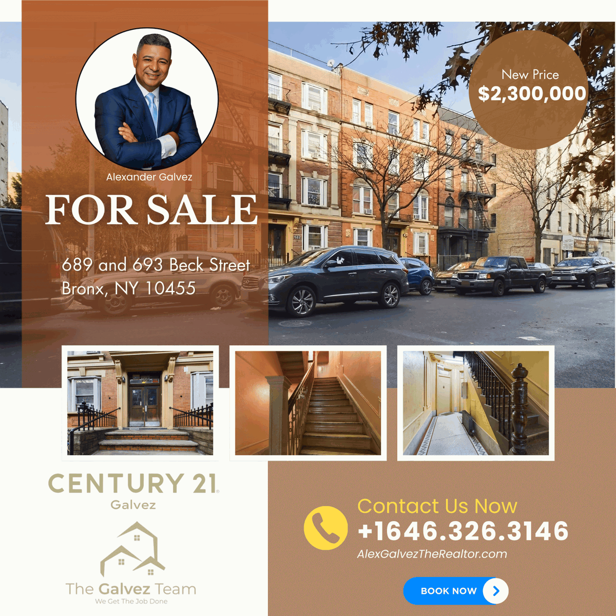 CenturyGal81533's tweet photo. A Rare Gem in the Heart of the Bronx! β¨ποΈ
Letβs Make It Yours:
π 689 and 693 Beck Street, Bronx, NY 10455
π +1 (646) 326-3146
π https://t.co/HYszRitIl9
.
.
#BronxRealEstate #NYCLuxuryLiving #MultiUnitProperty
#AkhonamathembaZwane
#TheLastOfUsSeason2 https://t.co/7eMeBgH8GQ