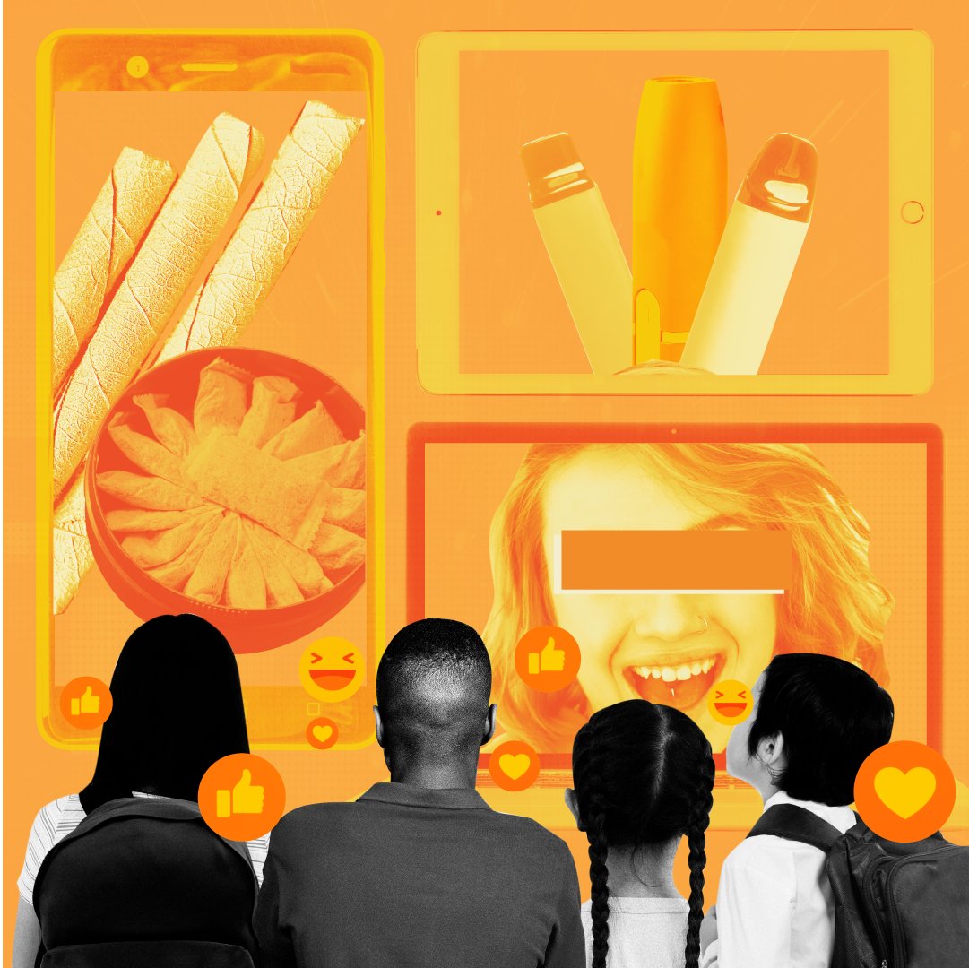 exposetobacco (@exposetobacco) on Twitter photo According to <a href="/WHO/">World Health Organization (WHO)</a>, tobacco and nicotine marketing has been viewed over 3.4B times on digital platforms. This contradicts the industry's claims of not targeting young people. Our blog explores what this looks like — and why it's exceptionally threatening.
🔗 According to <a href="/WHO/">World Health Organization (WHO)</a>, tobacco and nicotine marketing has been viewed over 3.4B times on digital platforms. This contradicts the industry's claims of not targeting young people. Our blog explores what this looks like — and why it's exceptionally threatening.
🔗