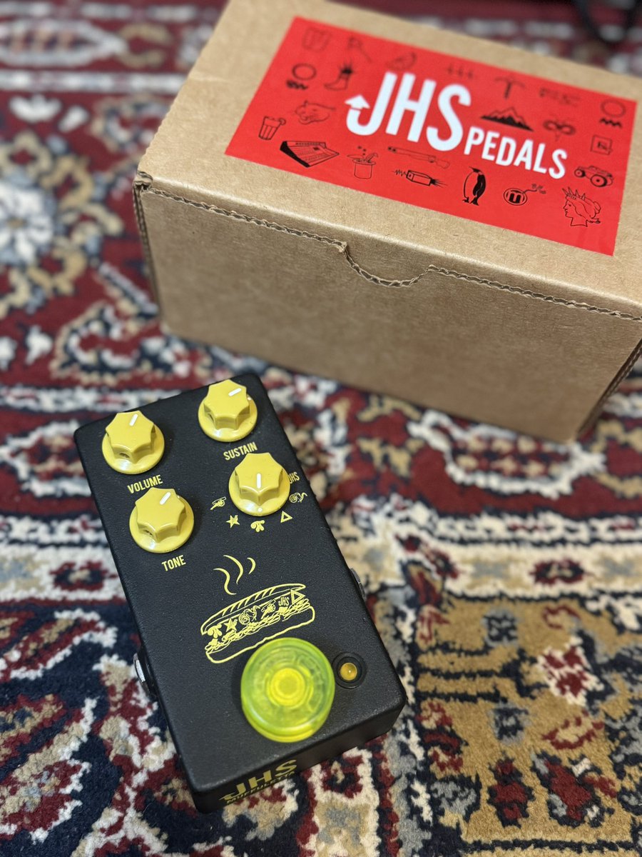 My New Gear！ JHS Pedalsのビッグマフ詰め合わせペダルのMuffulettaを