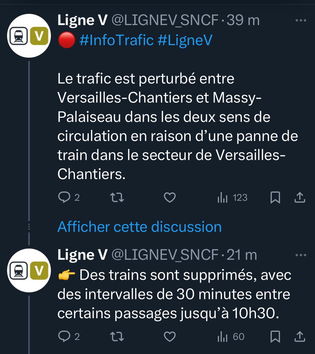❌🚈  LE MARDI, PAS DE RÉPIT !

Pannes en série ce matin… comme tous les jours

🤔 Où sont les investissements promis ? Les moyens pour la maintenance sont insuffisants

👉🏼 À force de faire des économies, les usagers et les cheminots payent le prix fort

stopgalere.fr