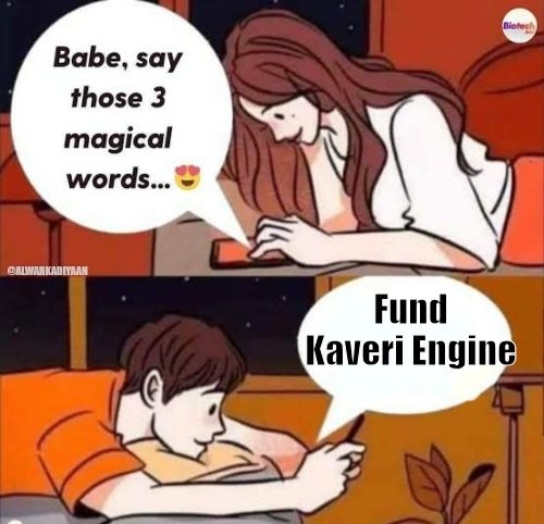 MudgalWorld's tweet photo. #FundKaveriEngine
#FundKaveriEngine
#FundKaveriEngine https://t.co/DszNqEA6BQ
