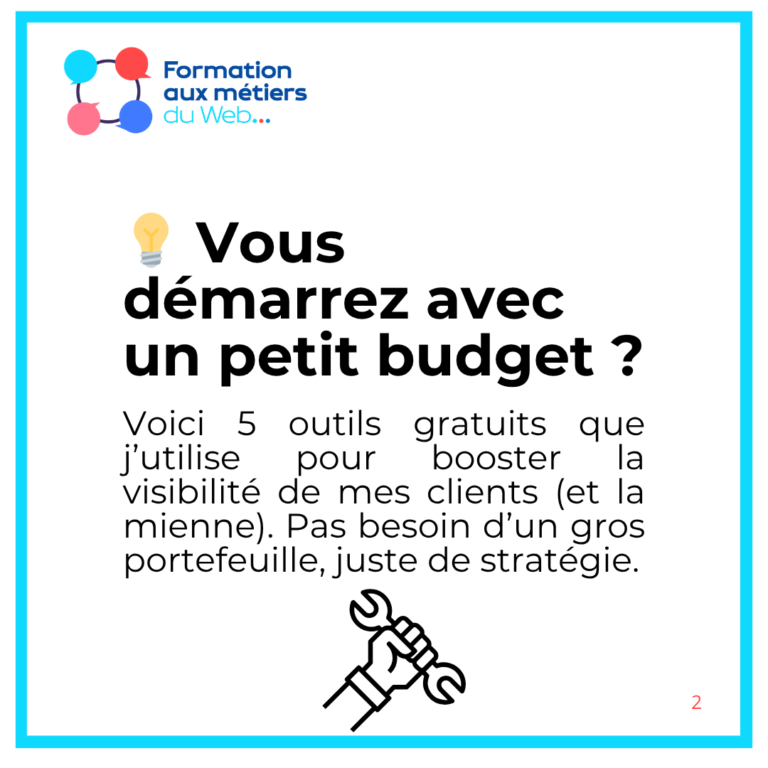 💡 Vous voulez être visible en ligne… sans dépenser 1 F CFA ?

Voici 5 outils gratuits que j’utilise personnellement ou pour mes clients.

Des indispensables quand on débute ou qu'on bosse solo. 🧵👇 
#MarketingDigital #OutilsGratuits  #EntrepreneuriatAfricain #GrowthHacking