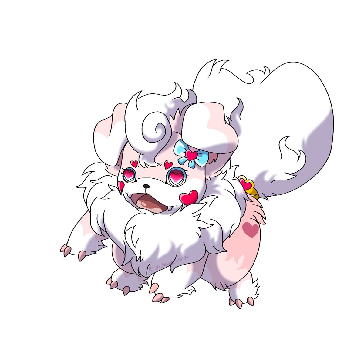 Rookie digimon adopt ! 40$ Paypal only! Share around please! Thank you!  No name atm but soft n fluffy !
#digimonfanart #Fanmade #Adopt