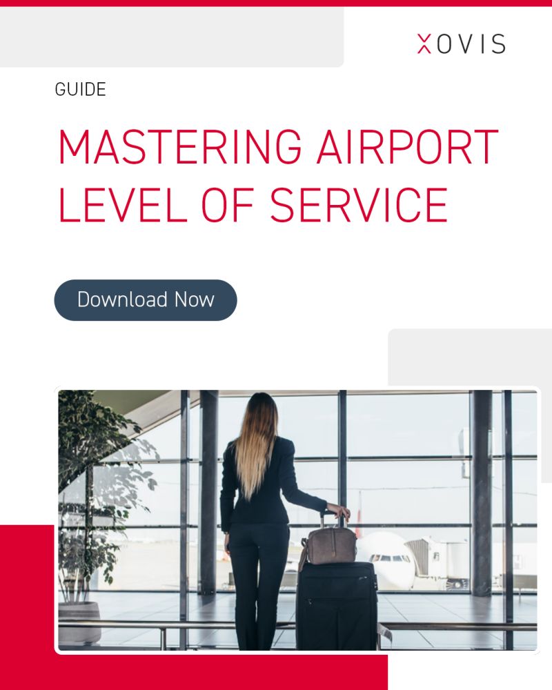 Are you optimizing your airport's Level of Service? Explore changes in passenger expectations and precise benchmarking tools with the @Xovis Service Level QuickGuide today.  #xovis #peopleflow #levelofservice  #airport #passengerexperience #benchmarking #iata #terminal #guide