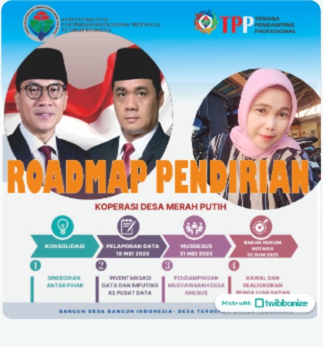 erdania10's tweet photo. #KoperasiMerahPutihbersamaTPP
#TPPBersamaMenteriDesa

@prabowo
@YandriSusanto27
@ArizaPatria
@taufikmadjid71
@kemendespdt
@bpsdmkemendesa https://t.co/IH3G1TlMfA