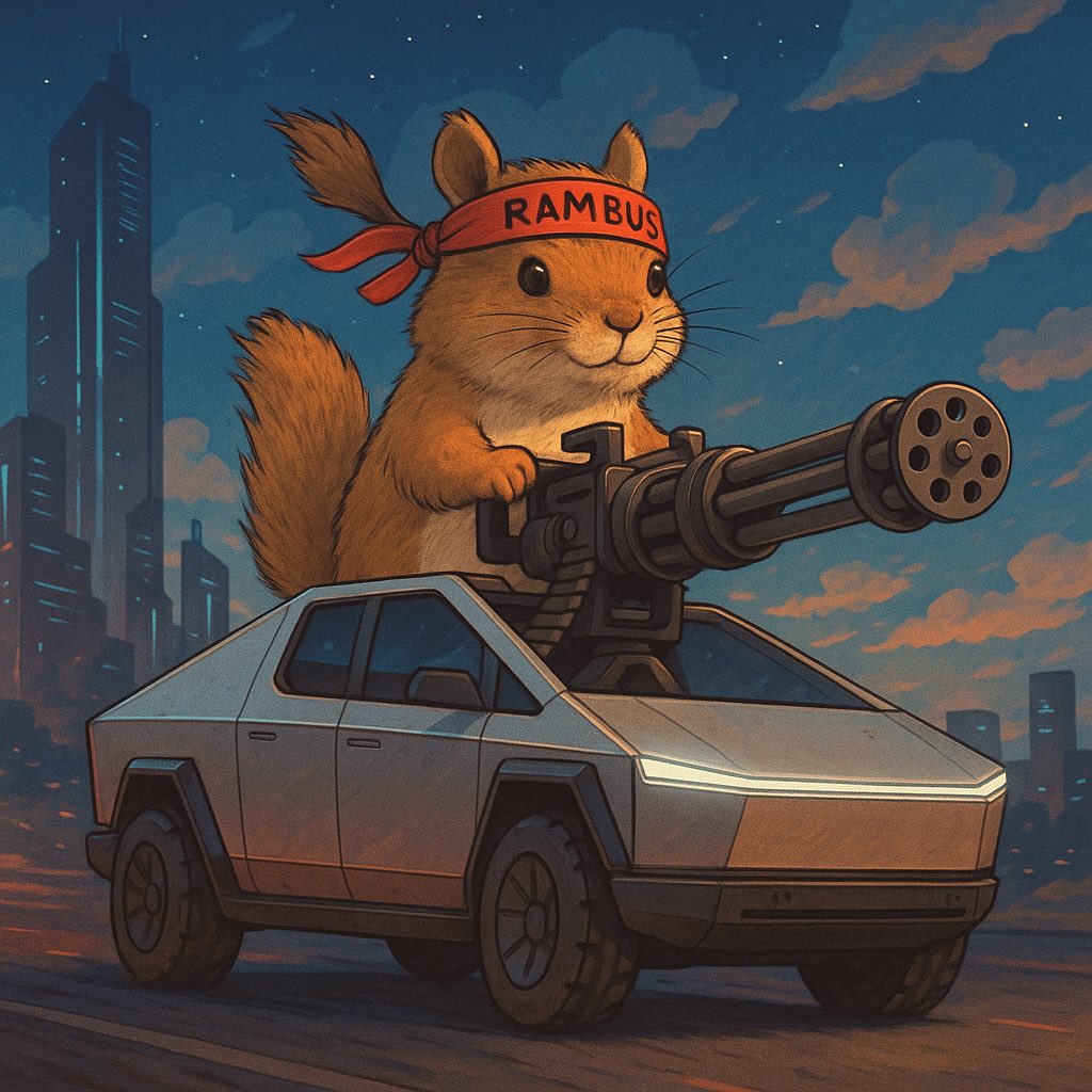 Ray_Kimbril's tweet photo. @elonmusk  Rambus is ready https://t.co/BNZx9umixK