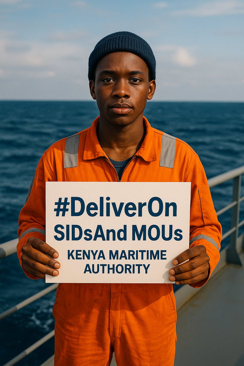 Our dreams are slowly turning into nightmares and as the Swahili adage goes "ngoja ngoja huumiza matumbo". our jobs and careers are at stake and we call upon and implore KMA to listen to young seafarers voices and #DeliveronSIDandMOUs.
<a href="/HassanAliJoho/">Hassan Ali Joho, EGH.</a> 
<a href="/kmakenya/">Kenya Maritime Authority official</a> <a href="/MiBeMa_2022/">Mining ,Blue Economy and Maritime Affairs</a>