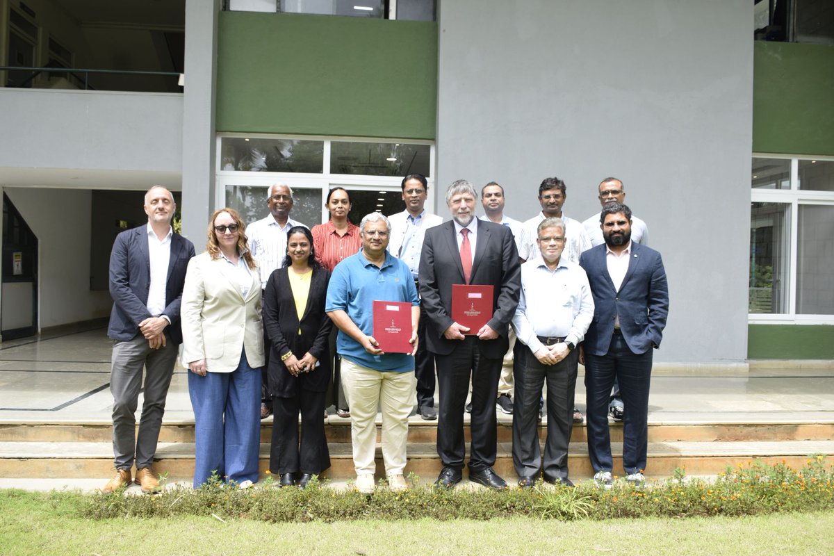 UK in Bengaluru ๐ฌ๐ง ๐ฎ๐ณ (@ukinbengaluru) on Twitter photo Thrilled to learn that <a href="/jncasr/">JNCASR Bangalore</a> & <a href="/OfficialUoM/">The University of Manchester</a> have signed a Letter of Intent last week, establishing a 3-year academic partnership.
This collaboration will advance joint research in advanced materials & nanotechnology, and surface engineering, among others.
๐ธ: <a href="/jncasr/">JNCASR Bangalore</a> Thrilled to learn that <a href="/jncasr/">JNCASR Bangalore</a> & <a href="/OfficialUoM/">The University of Manchester</a> have signed a Letter of Intent last week, establishing a 3-year academic partnership.
This collaboration will advance joint research in advanced materials & nanotechnology, and surface engineering, among others.
๐ธ: <a href="/jncasr/">JNCASR Bangalore</a>