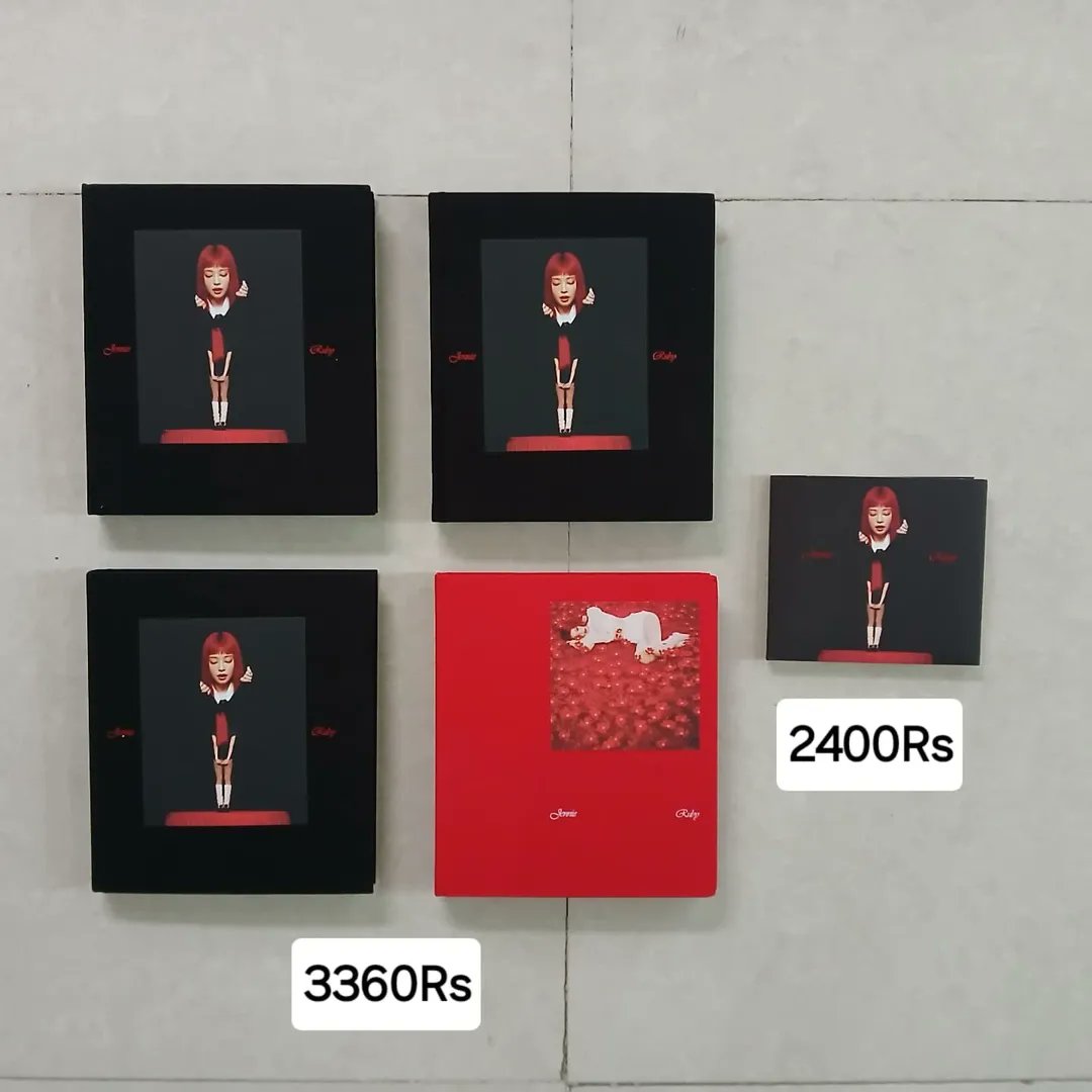 BlinkINDIA_'s tweet photo. ON HAND BLACKPINK ALBUMS
Available for selling

Given price excludes only domestic shipping fee

DM to buy 

Page 1:
✅✅[✅✅]✅
✅✅⏳️✅

Page 2:
✅✅
✅✅✅

Page 3:
✅✅
✅✅
[✅ Digipack]

Page 4:
✅✅✅
✅✅❌

*Ruby includes NGL PCs
Vampirehollie Vinyl includes Pola https://t.co/cjBhz4xbMT