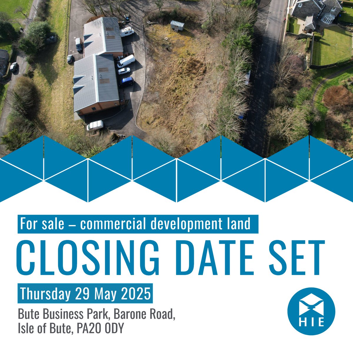 HIE (@hiescotland) on Twitter photo Are you looking for commercial development land in Rothesay?
A closing date has been set as Thursday 29 May for land at Bute Business Park.
Find out more: ow.ly/zLXf50VRQpo
<a href="/graham_sibbald1/">Graham + Sibbald</a> Are you looking for commercial development land in Rothesay?
A closing date has been set as Thursday 29 May for land at Bute Business Park.
Find out more: ow.ly/zLXf50VRQpo
<a href="/graham_sibbald1/">Graham + Sibbald</a>