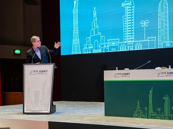 من الدوحة بدايه انطلاق المستقبل – إليكم بعض اللحظات المميزة من قمة الاتحاد الدولي لكرة الطاولة - الدوحة 2025

From Doha to the future of table tennis – here are some captured moments of the ITTF Summit Doha 2025

#ITTFWorlds2025 #ITTFSummit2025 #WTTCDoha2025 #TableTennis