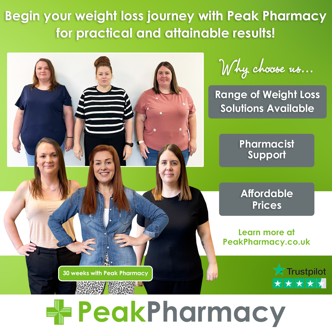 Ready to start your #WeightLossJourney?

We offer tailored support to help you reach your goals — safely and effectively.

👩‍⚕️ Pharmacist-led care
📉 Sustainable results
💬 Ongoing guidance &amp; support

Your transformation starts here ➡️ peakpharmacy.co.uk/services/peak-…

#WeightLoss