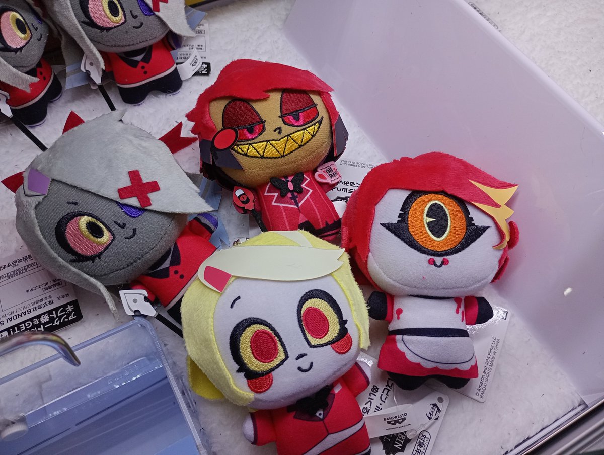 📍1階登場中 #ハズビンホテルへようこそ ぬいぐるみvol.1が新登場