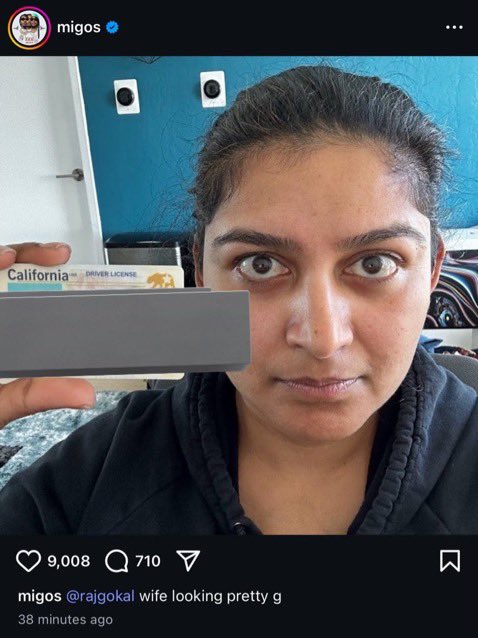 EvanLuthra's tweet photo. 🚨BIG BREAKING🚨

FAMOUS RAPPER MIGOS’ IG HACKED!

PRIVATE INFO OF SOLANA CO-FOUNDER RAJ GOKAL LEAKED, INCLUDING ID AND PASSPORT. 

COINBASE SAYS ONLY 1% AFFECTED, BUT IT LOOKS MUCH BIGGER. https://t.co/fq8vF6uwsB