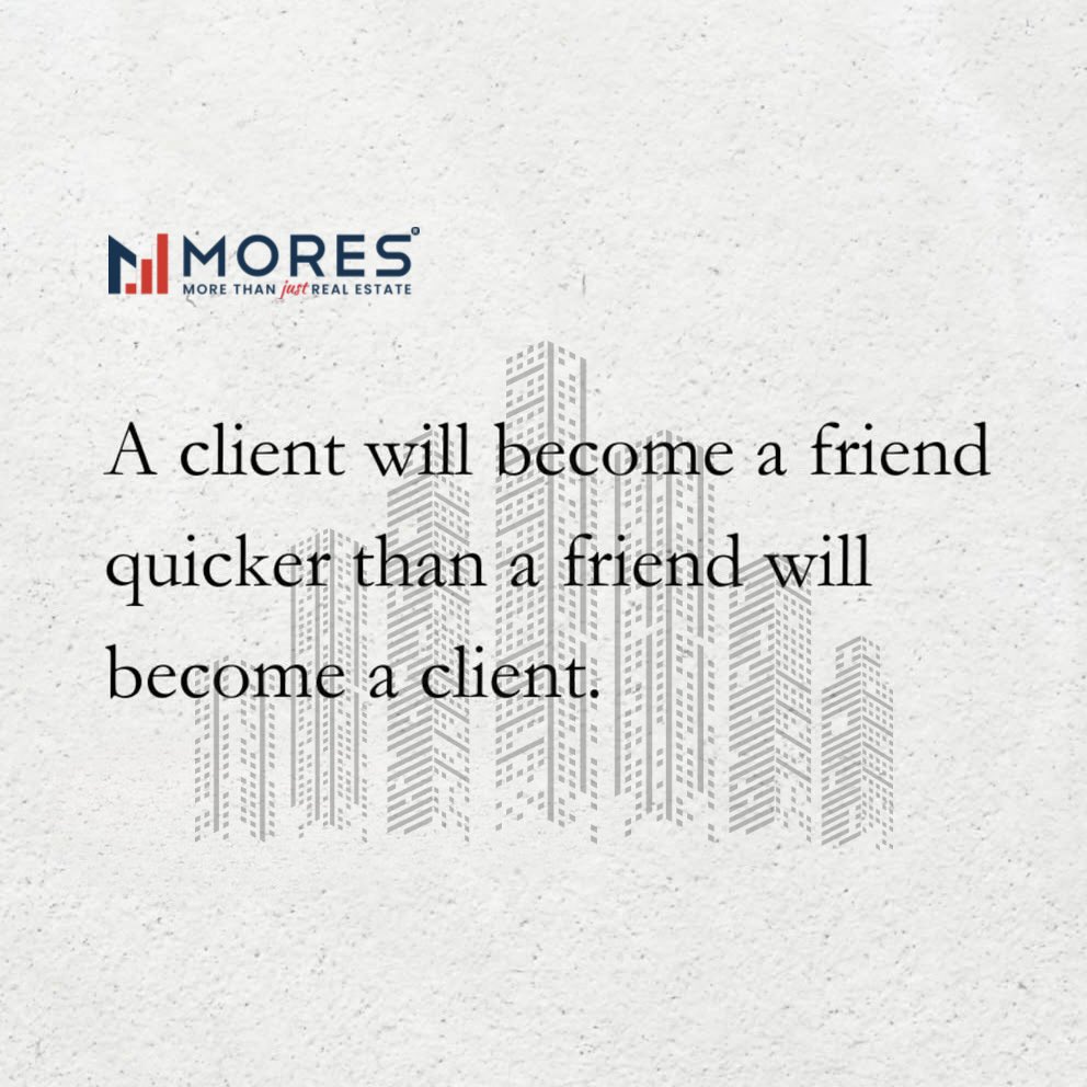 mores_techno's tweet image. But turning a friend into a client? That’s a longer road, often paved with hesitation.

Business builds relationships. Strong ones. 💼❤️
#realestateinsight #clientrelationships #businesswisdom #moresrealestate #realestatemarketing #clienttrust #professionalgrowth #salesstrategy