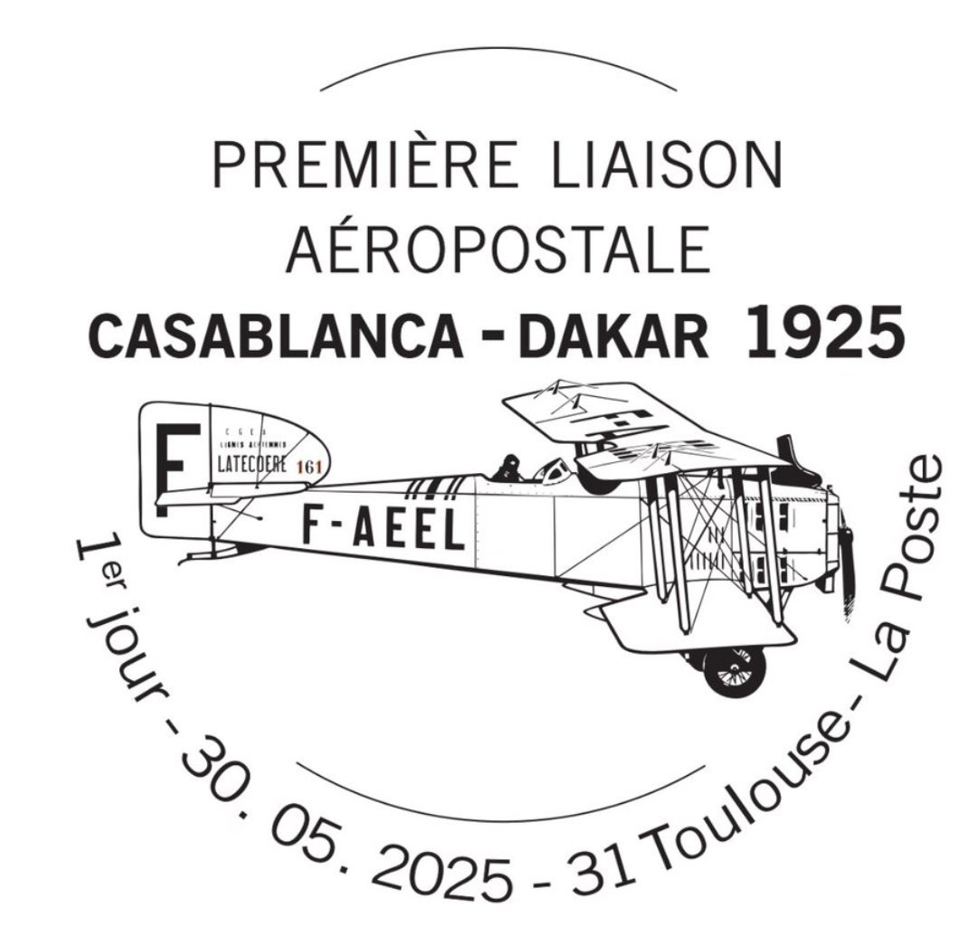 [J-3] avant le lancement en avant-première du #timbre et de la mini feuille Poste aérienne 2025 ce vendredi 30 mai à
📍 #TOULOUSE (31) 
au bureau de poste de Toulouse Capitole, 9 rue Lafayette
⏰️ De 9h à 17h
<a href="/Toulouse/">Toulouse - Mairie et Métropole</a> <a href="/actutoulouse/">Actu Toulouse</a> <a href="/VisitezToulouse/">Toulouse tourisme</a> <a href="/LPNews_OCC/">La Poste Groupe OCC</a>