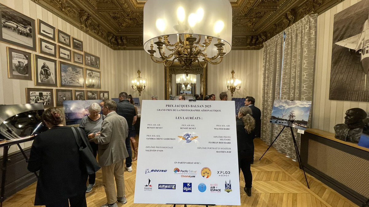 Très honoré de l’accueil et de la distinction reçue de la part de <a href="/AeroclubFrance/">Aéro-Club de France</a> hier soir au sein de ses murs chargés d’histoire, dans le cadre de la remise des prix du Grand Prix Jacques Balsan où une de mes photos était lauréate 📸🤩 

#avgeeks 
#aviationphotography
