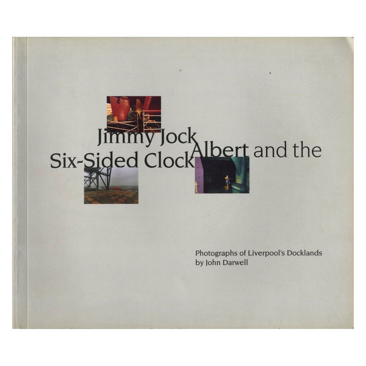 BeanPhoto's tweet image. For sale now in the #2Beans photographica shop: "Jimmy Jock, Albert and the Six-sided Clock: Photographs of Liverpool's Docklands", 1st Edition 2beans.sumupstore.com/product/jimmy-… 
#photobook #photographybooks #liverpool #liverpooldocks #photographs