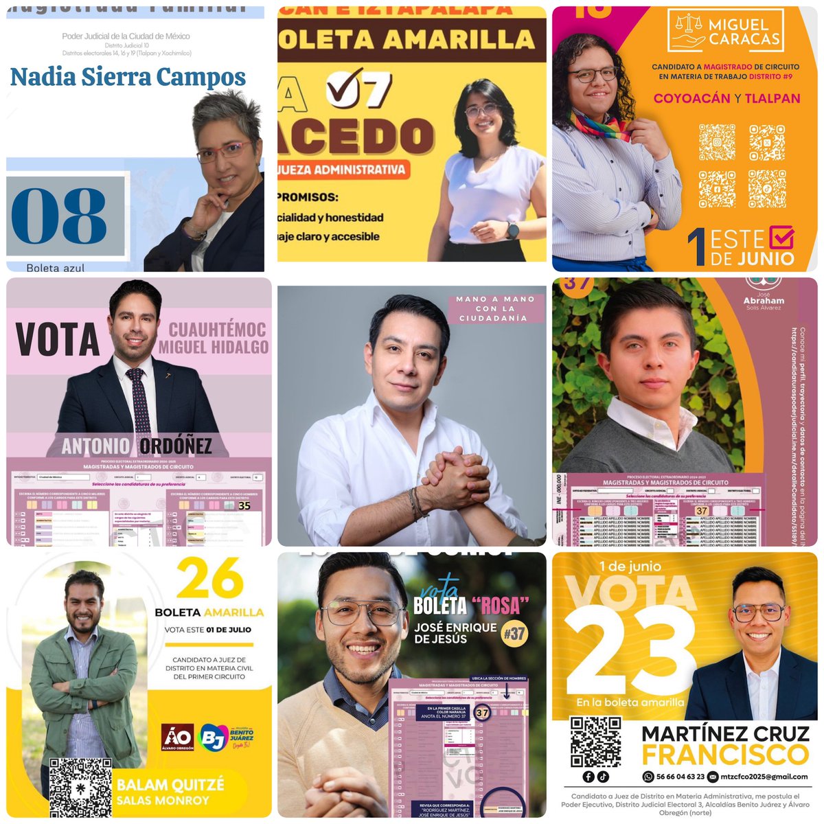 AlvaroCueva's tweet image. L@s candidat@s LGBT: milenio.com/opinion/alvaro… @JAIMELOPEZVELA @NdeOrgullo @HildaTellezL  #VotaPoderJudicial2025mx #elecciones #PoderJudicial #1dejunio #domingo #vota #candidatos #LGBT #LGBTQIA #justicia #Trans #queer #gay #NacionDeOrgullo #pride #orgullo #Mexico #alvarocueva