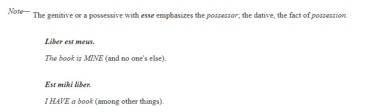 Learning Latin well makes you more sensitive to the subtle impact of word order in English as well, something unreflective writers often neglect. dcc.dickinson.edu/grammar/latin/…