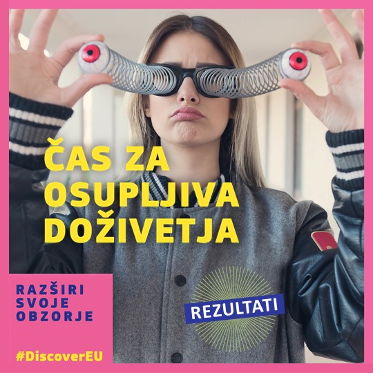 Evropska komisija (@ekvsloveniji) on Twitter photo 🚆Danes 36.000 mladih v 📧 nabiralnikih čaka 🔝 novica! #DiscoverEU rezultati so tu!
Na nepozabno raziskovanje 🇪🇺 & spoznavanje njene kulturne raznolikosti se bo z brezplačnimi 🚂 vozovnicami podalo tudi 170 mladih iz Slovenije! 💪
👉 ec.europa.eu/commission/pre…
<a href="/EuropeanYouthEU/">European Youth ❤️🇪🇺</a> 🚆Danes 36.000 mladih v 📧 nabiralnikih čaka 🔝 novica! #DiscoverEU rezultati so tu!
Na nepozabno raziskovanje 🇪🇺 & spoznavanje njene kulturne raznolikosti se bo z brezplačnimi 🚂 vozovnicami podalo tudi 170 mladih iz Slovenije! 💪
👉 ec.europa.eu/commission/pre…
<a href="/EuropeanYouthEU/">European Youth ❤️🇪🇺</a>