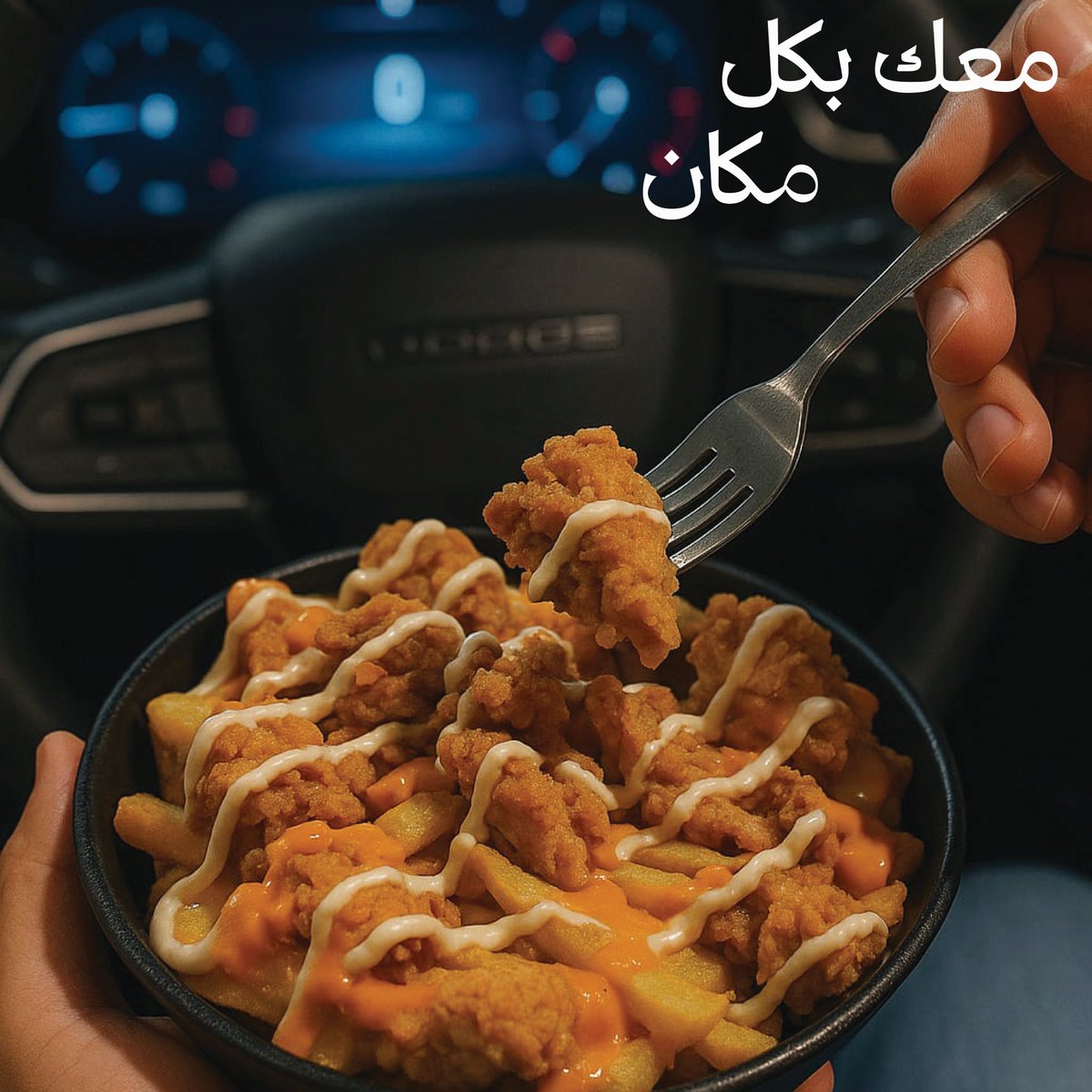 doublei_sa's tweet photo. معك بكل مكان 🤩 لغاويص ولا ألذ من البطاطس و الدجاج المقرمش.
و يتماشى مع الدايت 😂  

#eat_love
#فطور #غداء #عشاء 
#doublei_sa 
#breakfast #restaurant #jubail #jubail_industrial
#مطاعم_الجبيل #فطور #فطور_الصباح #الجبيل_الصناعية_حي_جلمودة #اكسبلور #explore https://t.co/bXIsWxnANx