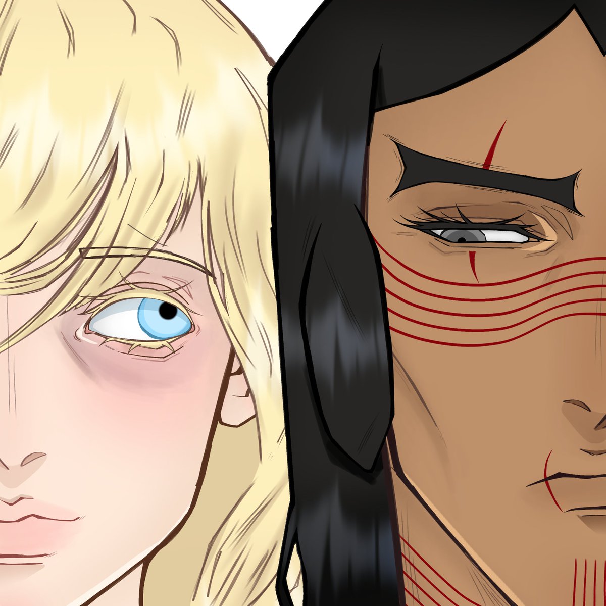 ChagrinFou's tweet image. Mejorando un poco mi estilo #scp076 #scp105 #art #scp