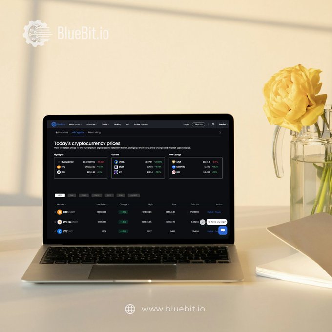 AvaFrostChain's tweet image. Start your week strong with @Bluebit_io! ☕📈
Trade smart with real-time insights and low fees.
Follow @Frost_1_Ava for the latest trading tips!
#CryptoTrading #Web3 #TradeSmart