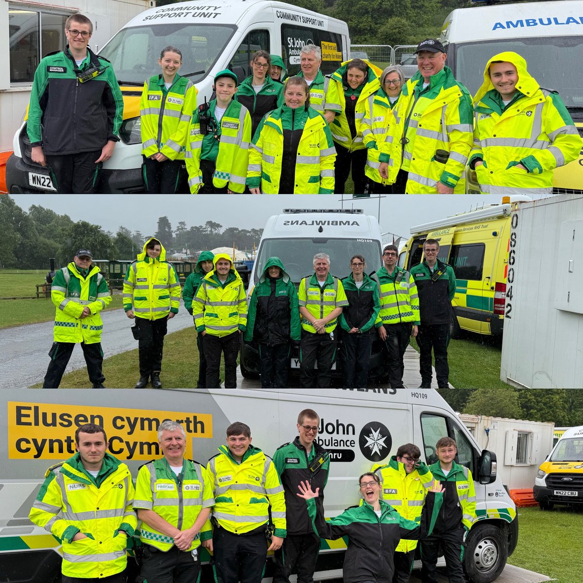 👏 A huge shoutout to our incredible St John volunteers supporting the Eisteddfod!
From first aid to friendly faces, their dedication keeps everyone safe and smiling 💚
#ThankYou #StJohnVolunteers #Eisteddfod2025 #CommunityHeroes